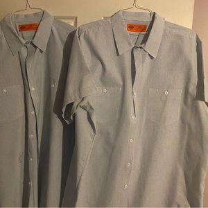 2 -2XL shirt  sleeve Dickies shirt’s. Brand new no tags they went to cleaners
